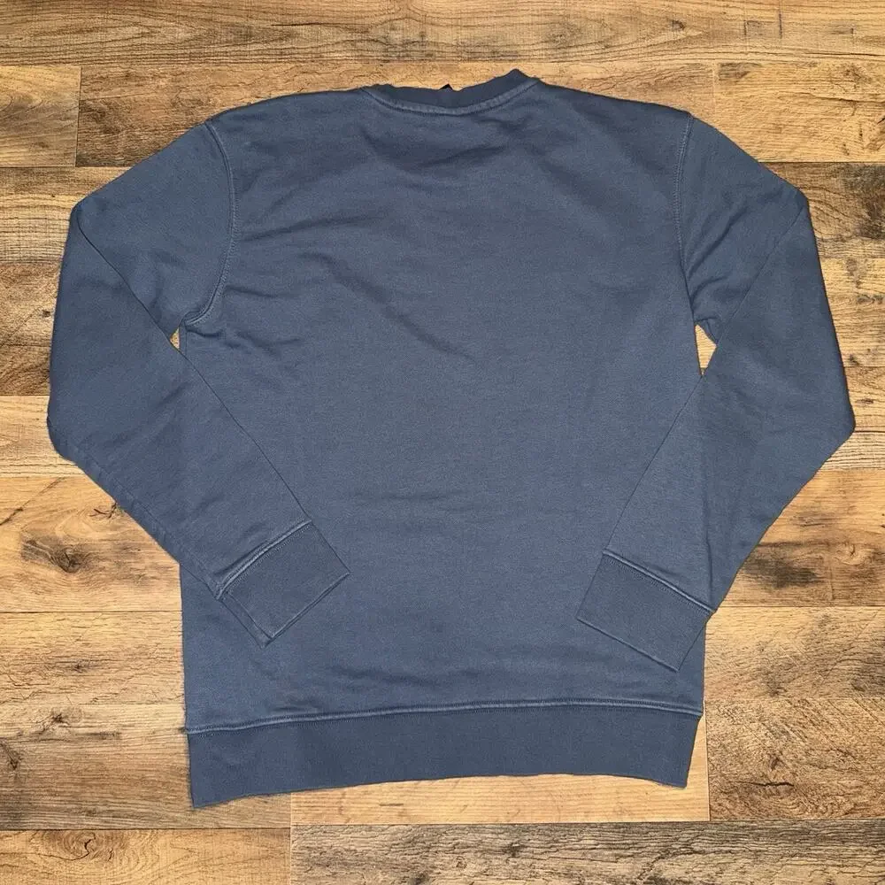Nike Just‎ Do It Crewneck Sweatshirt Men’s M Blue Neon Logo Pullover